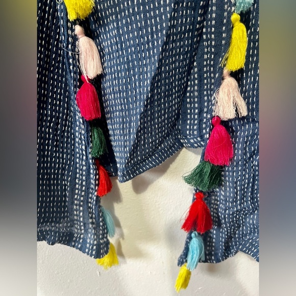 THML Bohemian Tassel Lightweight Kimono Cardigan - Small - Picture 7 of 9